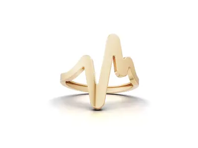 Minimal Abstract Ring 55 3D print model