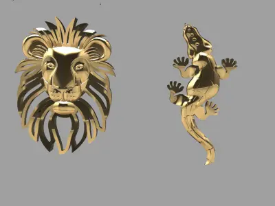 pandants 3D print model