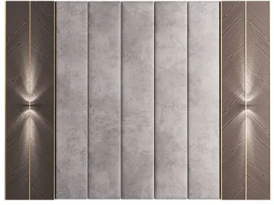 Panel 3D model 23