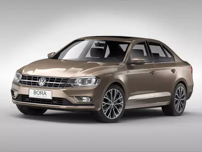 Volkswagen Bora 2016 3D model