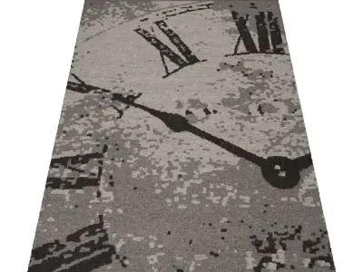 Rug Set 1238 3D model