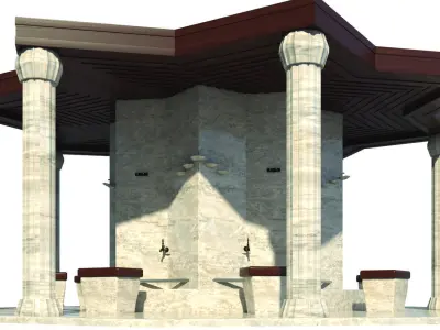 FOUNTAIN - SHADIRVAN - 02 3D model