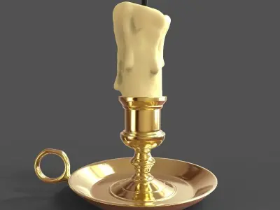 Candle Holder 3D model