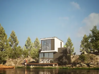 029Tinyhouse2f18m2 3D model