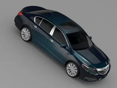 Honda Legend Hybrid 2015 3D model