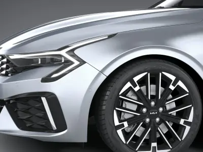 Kia K5 GT-line 2025 3D model