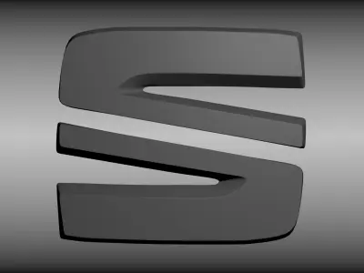 Seat logo 3D model