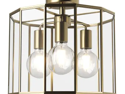 79823x Genni Lightstar ceiling chandelier 3D model