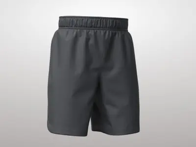 Shorts 3v Low-poly 3D model