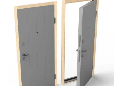 Zonac Door 3D model