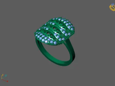 New Ring Models 51 3D print model