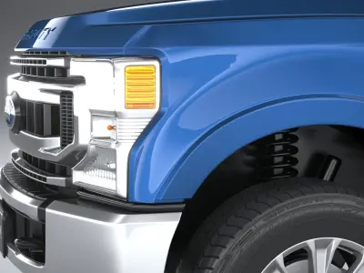F-350 Super Duty XLT 2022 3D model