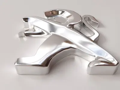 Peugeot Logo 3D model order