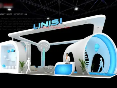 Exhibition - Area -10X16-3DMAX2009-04 3D model