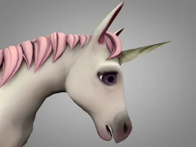 Unicorn 3D model