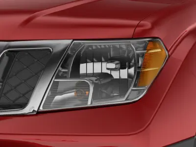 Nissan frontier 2018 Low-poly 3D model