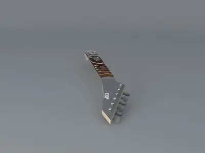 Guitar neck Free 3D model