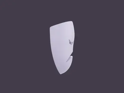Sad Mask 3D model