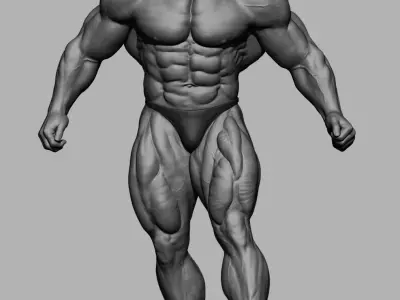 Jay Cutler bodybuilder 3D print model
