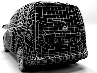 NISSAN TOWNSTAR 2023 Low-poly 3D model
