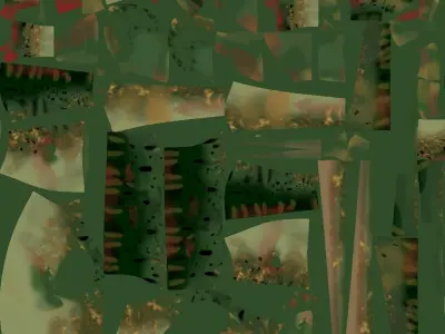 Giganotosaurus dinosaur Low-poly 3D model