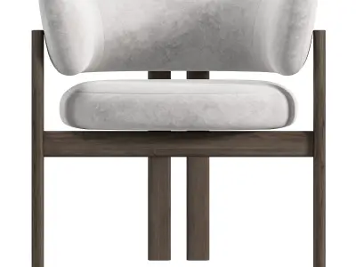 Bay Chair By Nature Design 3D model