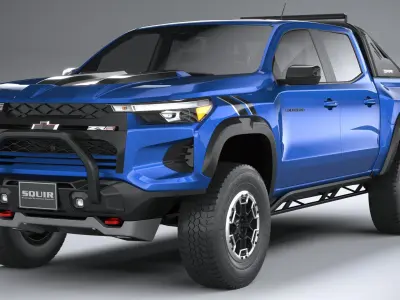 Chevrolet Colorado ZR2 CG 2023 3D model