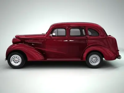 Chevrolet Master Sedan 1937 3D model