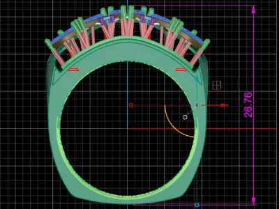 jewelry ring 237 3D print model