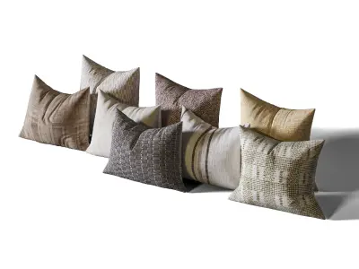Pillow Set 04 3D model