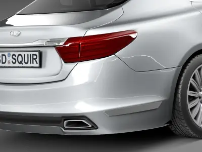 KIA K9 2013 3D model