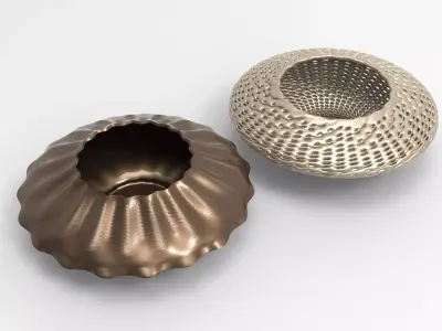 Vase Voronoi 64 3D print model
