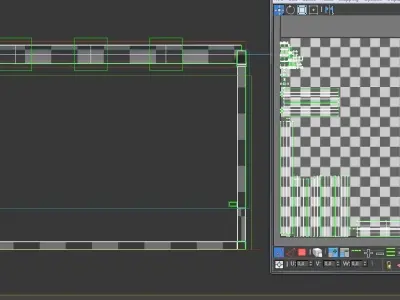 SPORT---RACE---Hurdle hurdle stand Low-poly 3D model