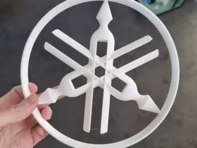 Yamaha Logo 3D print model