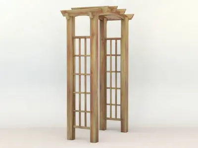 Garden Arch 3D model