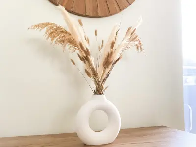 Donut Vase Boho Style 2 Size 3D print model