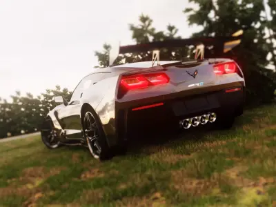 Chevrolet Corvett ZR1 SK Model 3D model