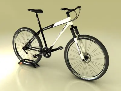 Mountain Bike Giant Yukon 3D model