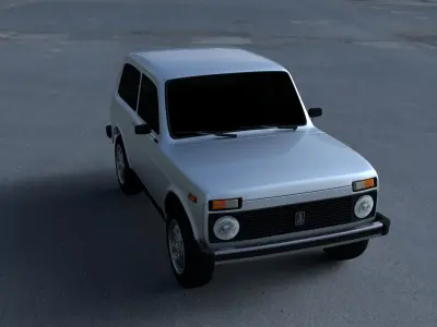 Lada Niva HDRI 3D model