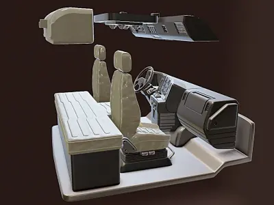 SCANIA 113H TOP LINE TRUCKED 3D print model