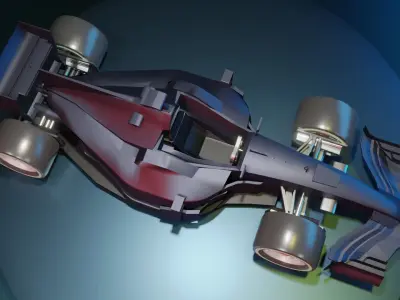 Formula 1 Car  3D model