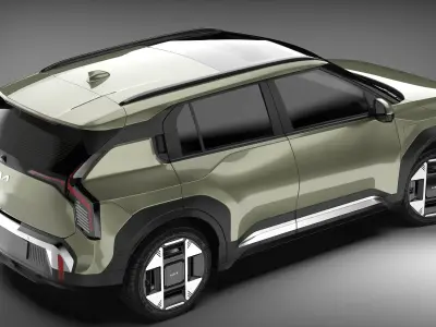 Kia EV3 SUV 2025 3D model