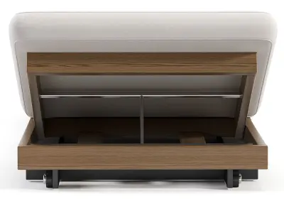  Caicos Teak Chaise 3D model