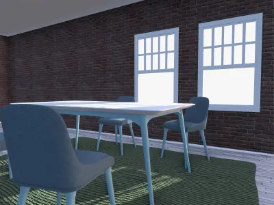 Simple room 3D model