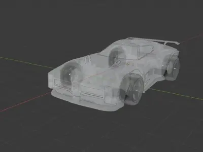 Dominus car from rocket league 3d model 3D model