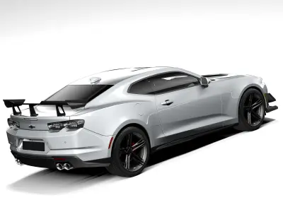 Chevrolet Camaro ZL1 1LE 2019 3D model