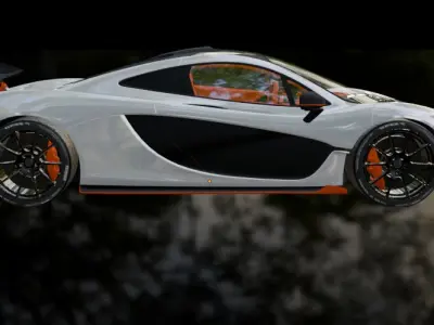 Mclaren P1 3D model