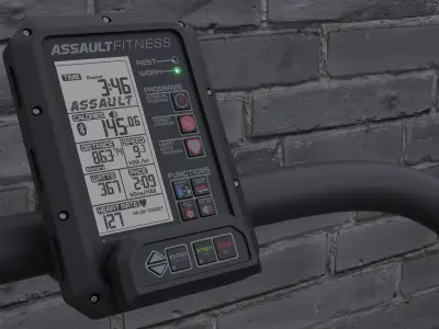Treadmill - Assault Runner Pro 3D model