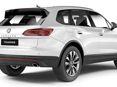Volkswagen Touareg base 2019 3D model