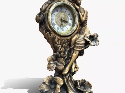 Vintage Clock 3D print model